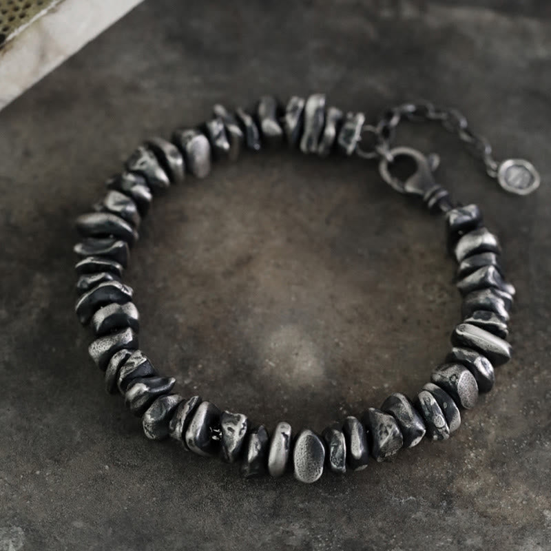 Men's Sterling Silver Protection Bracelet