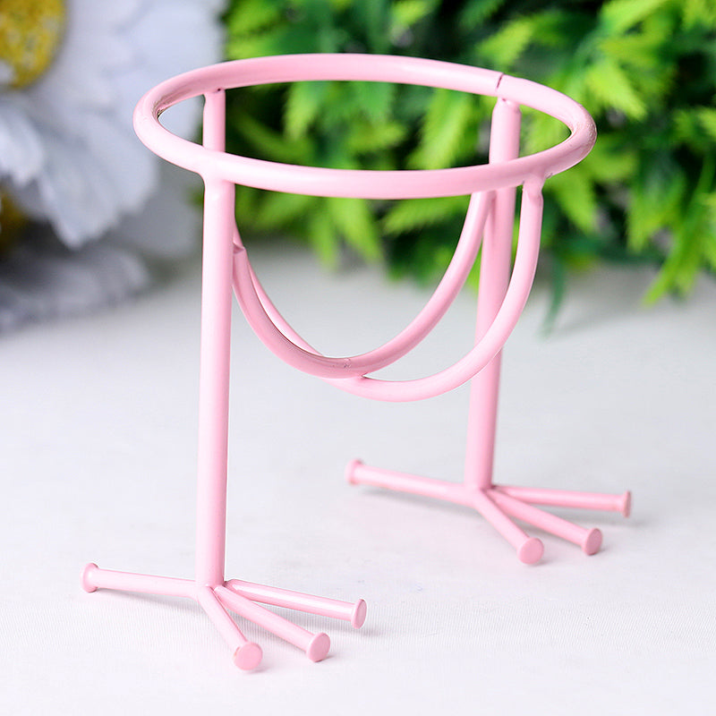 Metal Bird Claw Crystal Display Holder 2.0 inch