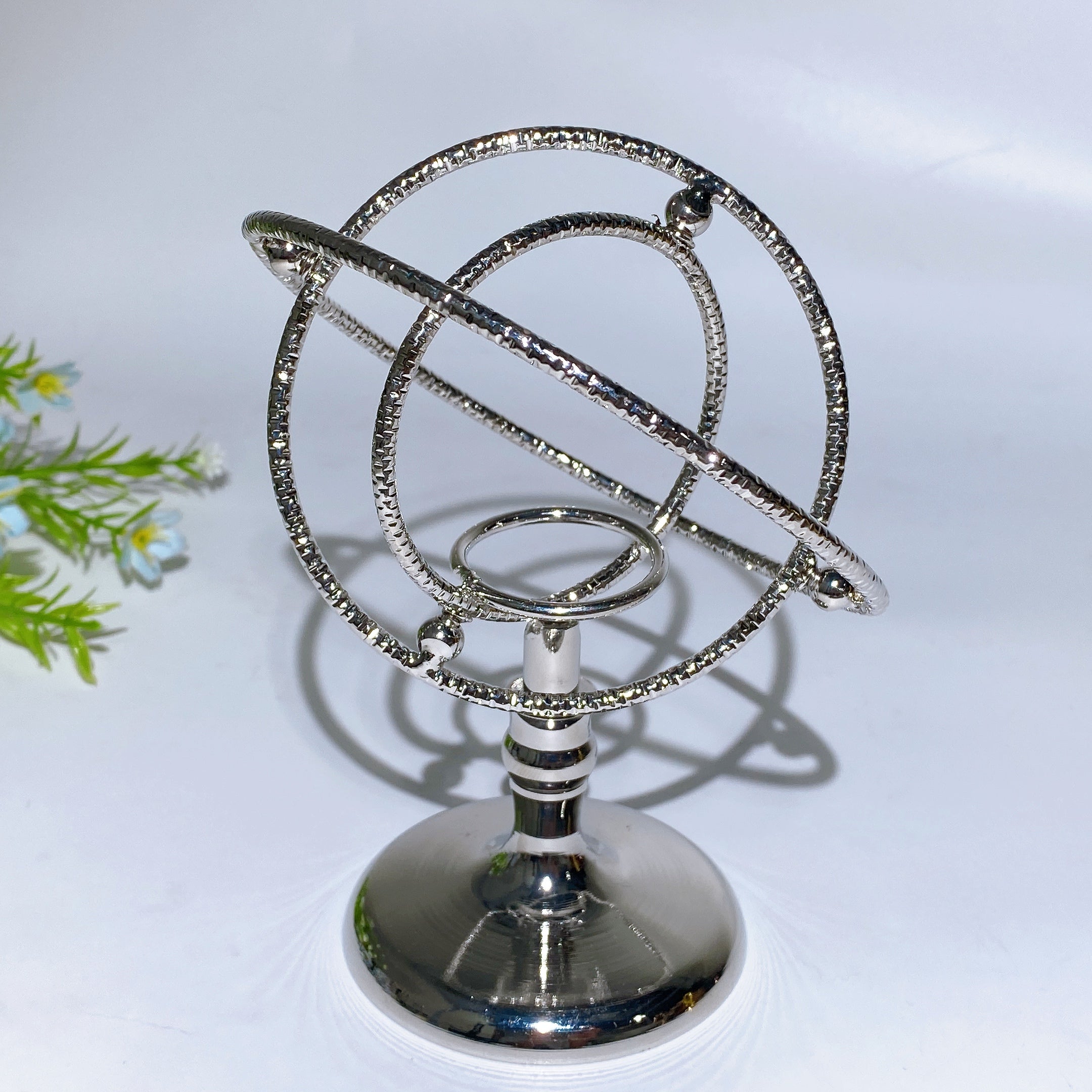 Metal Crystal Display Stand for 40-60mm Spheres