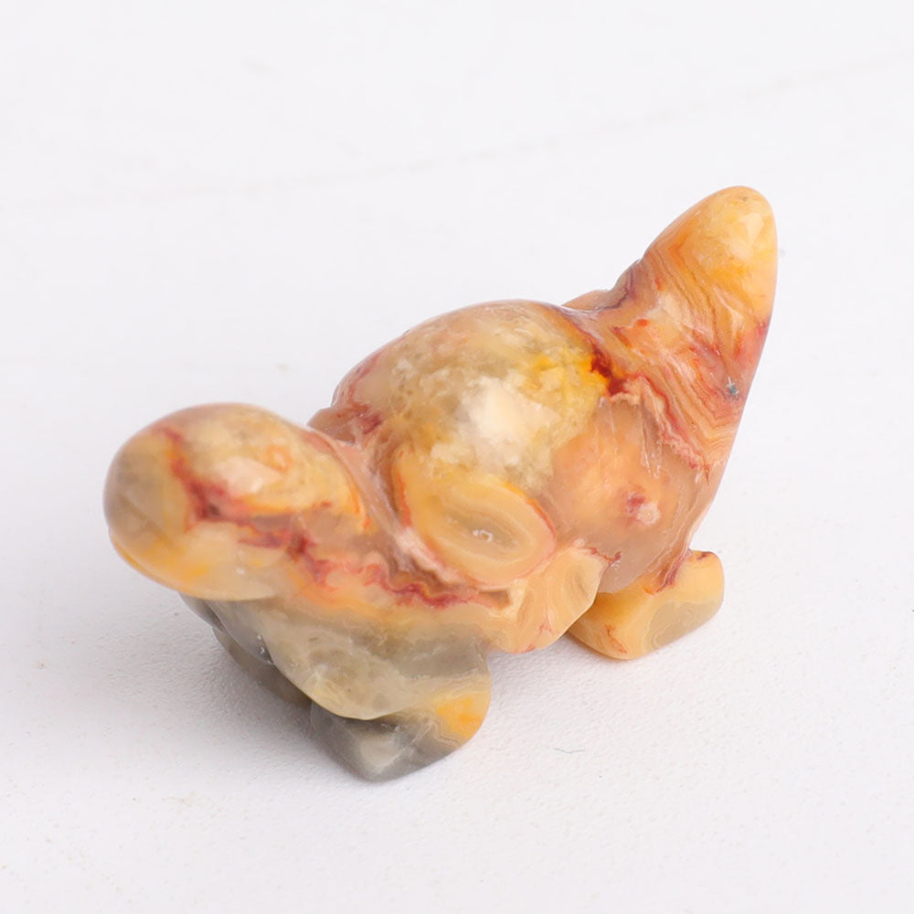 Mini Crystal Dinosaur Carvings 0.9-1.2 inch Handmade