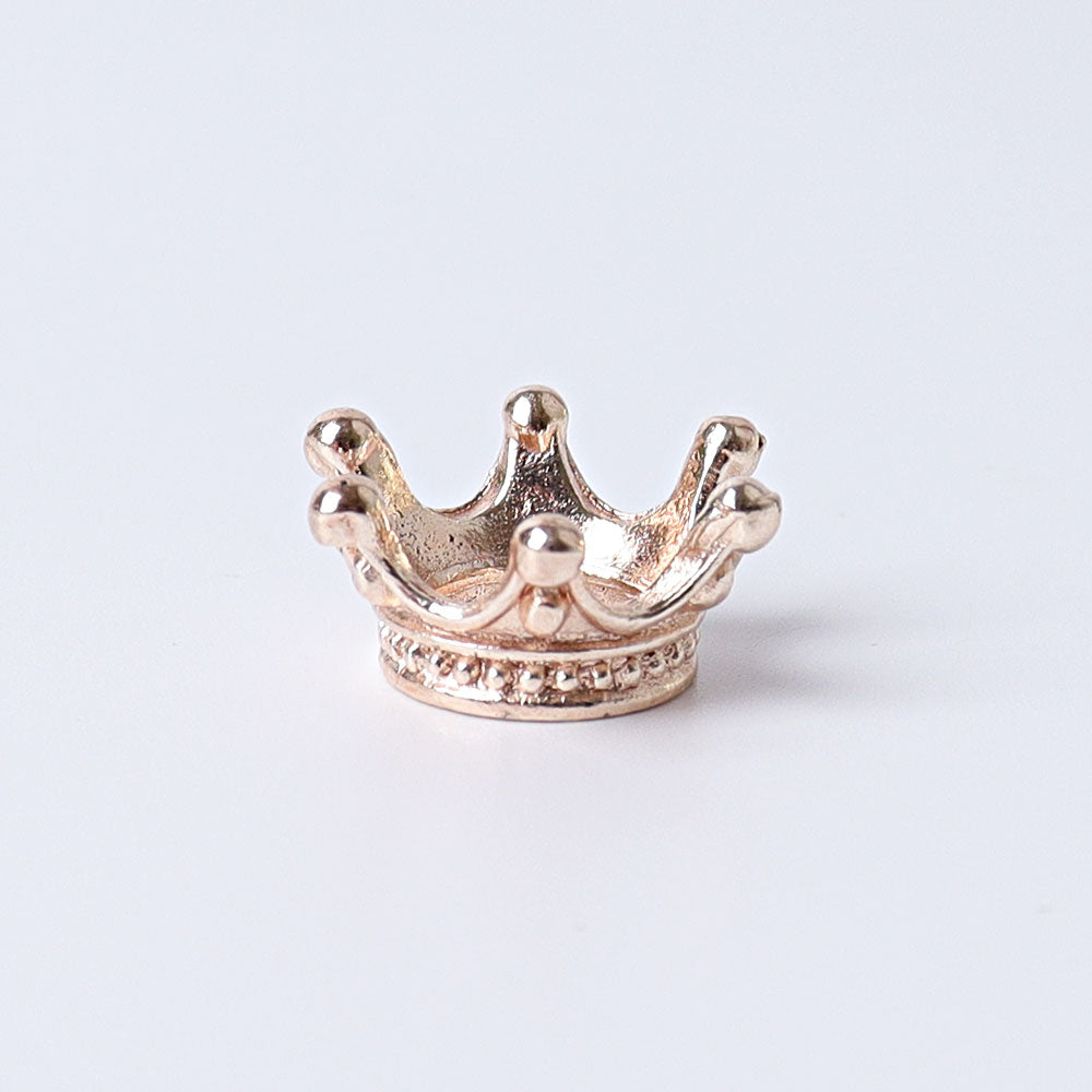 Mini Metal Crown Crystal Display Stand Set of 3