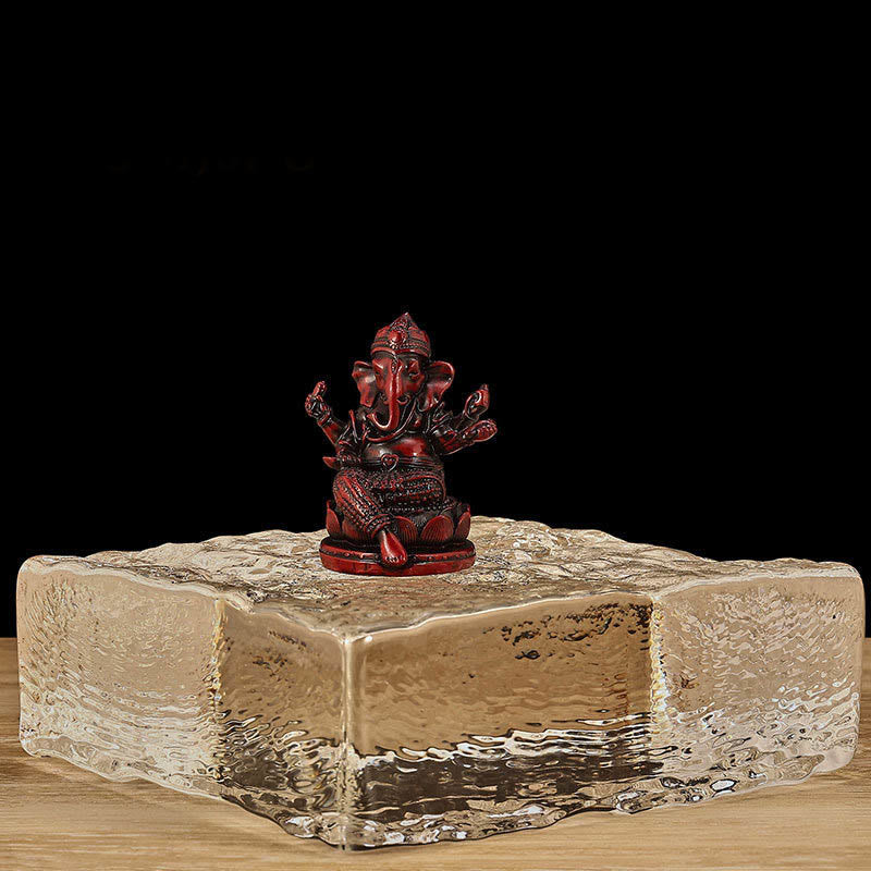 Mini Small Golden Ganesh Statue 4.5x4x6cm for Meditation