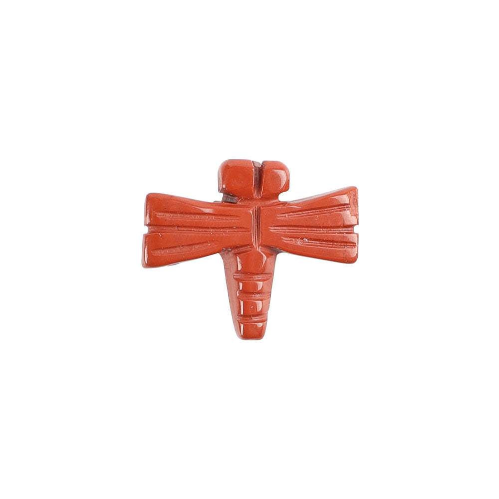 Miniature Polished Stone Dragonfly Carvings - 1 Inch