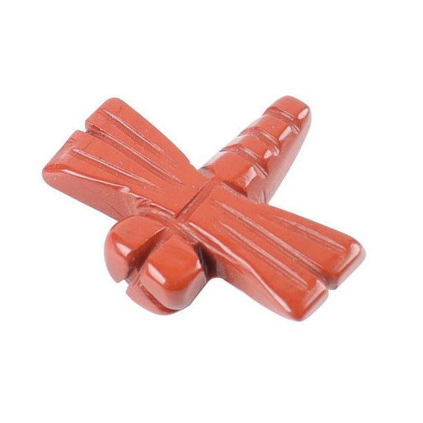 Miniature Polished Stone Dragonfly Carvings - 1 Inch