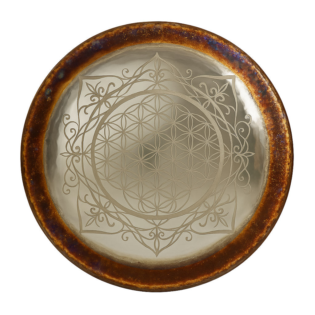 20" to 40" Luminous Gong Instrument - Flower of Life