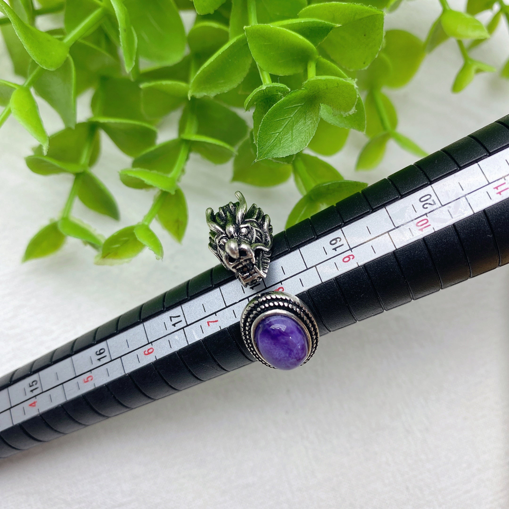 15 cm Crystal Trees for Home Decoration in Amethyst and Rose Quartz