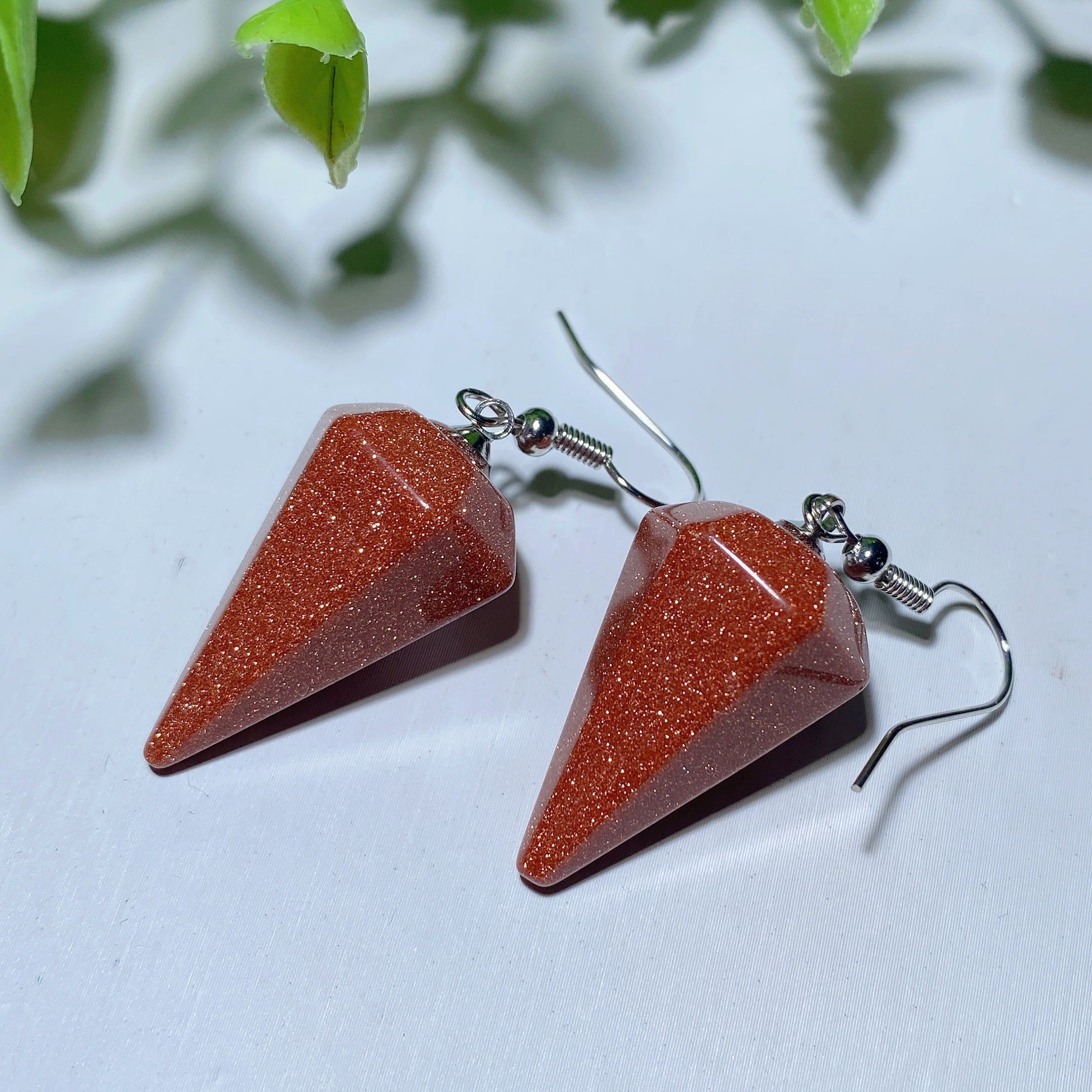 Mixed Crystal Arrow Head Spiritual Earrings | Healing Sounds