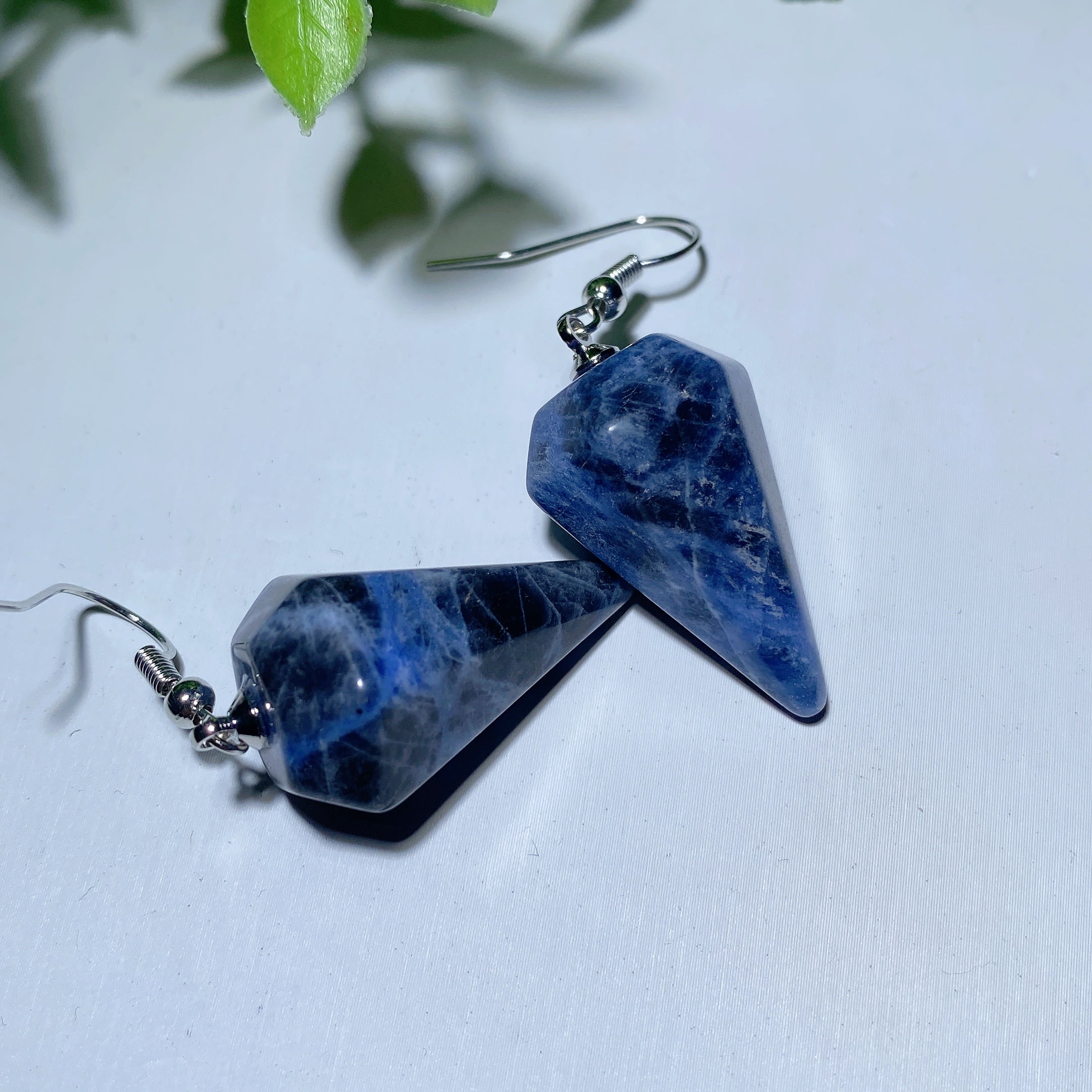 Mixed Crystal Arrow Head Spiritual Earrings | Healing Sounds