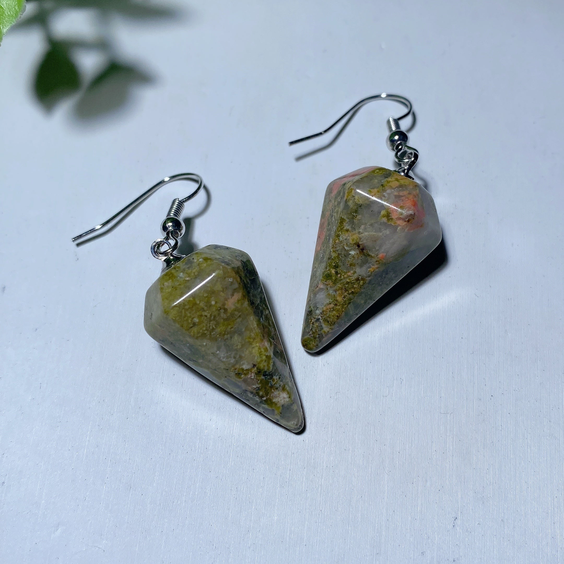 Mixed Crystal Arrow Head Spiritual Earrings | Healing Sounds