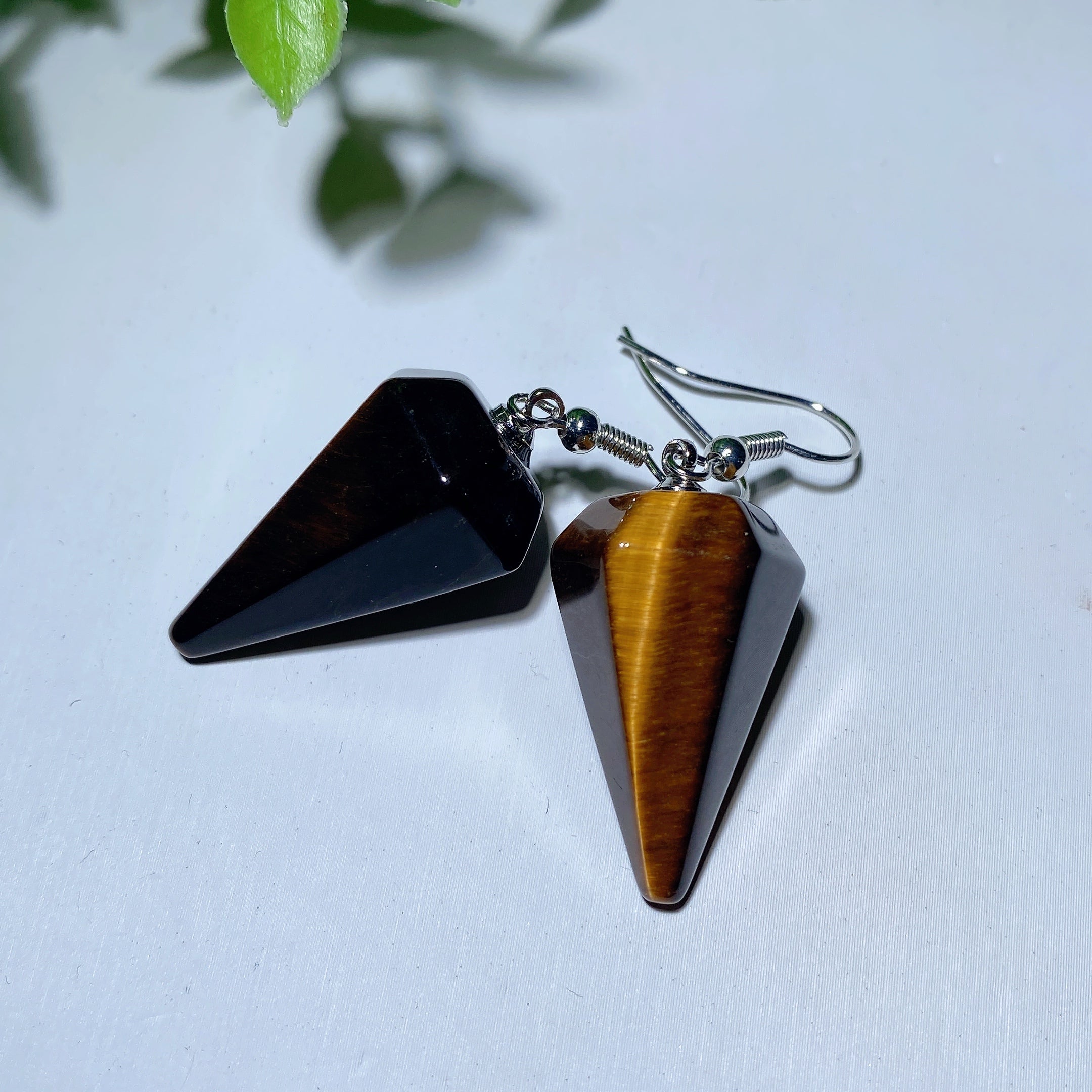 Mixed Crystal Arrow Head Spiritual Earrings | Healing Sounds