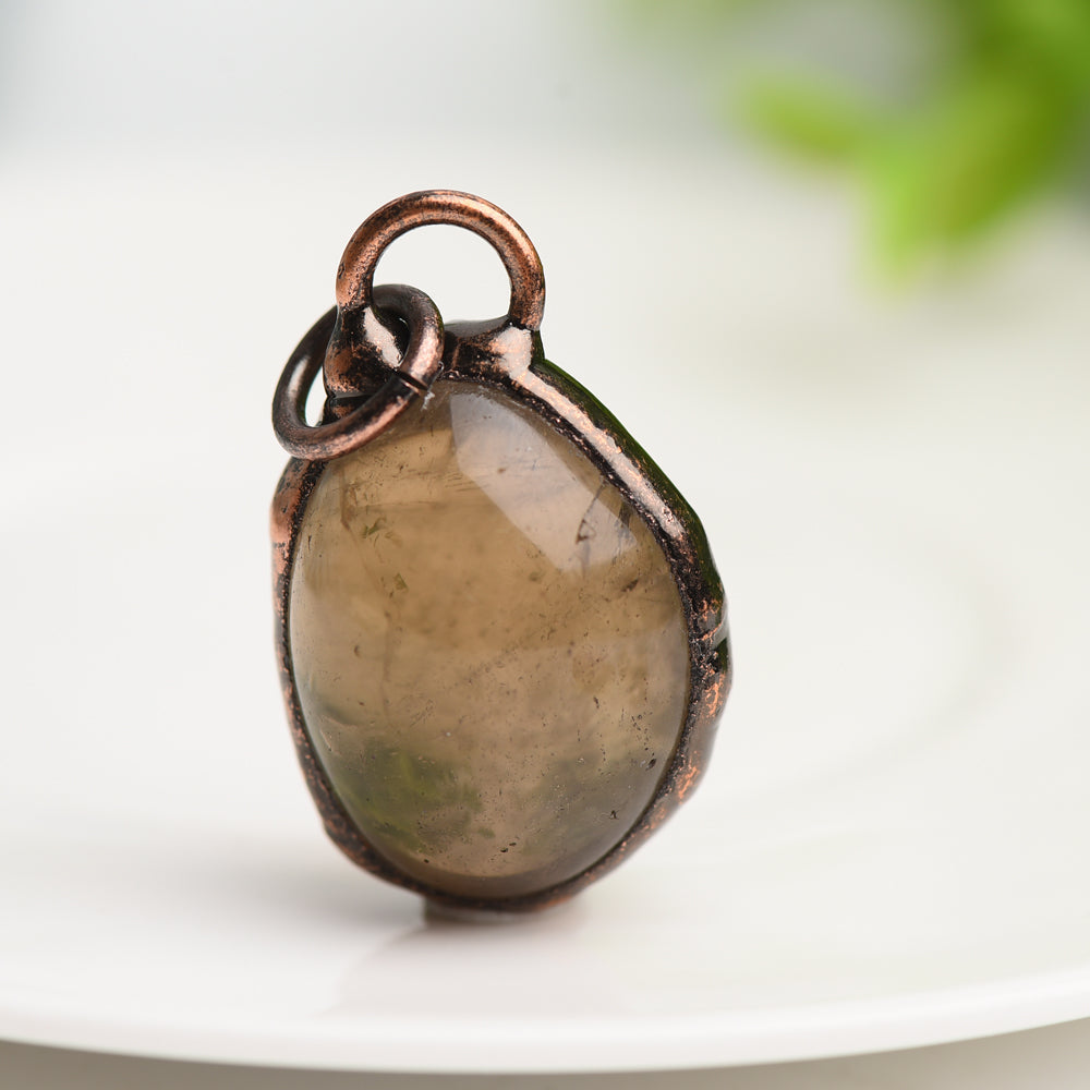 Mixed Crystal Drop Pendant 1.2in | Healing Jewelry Balance