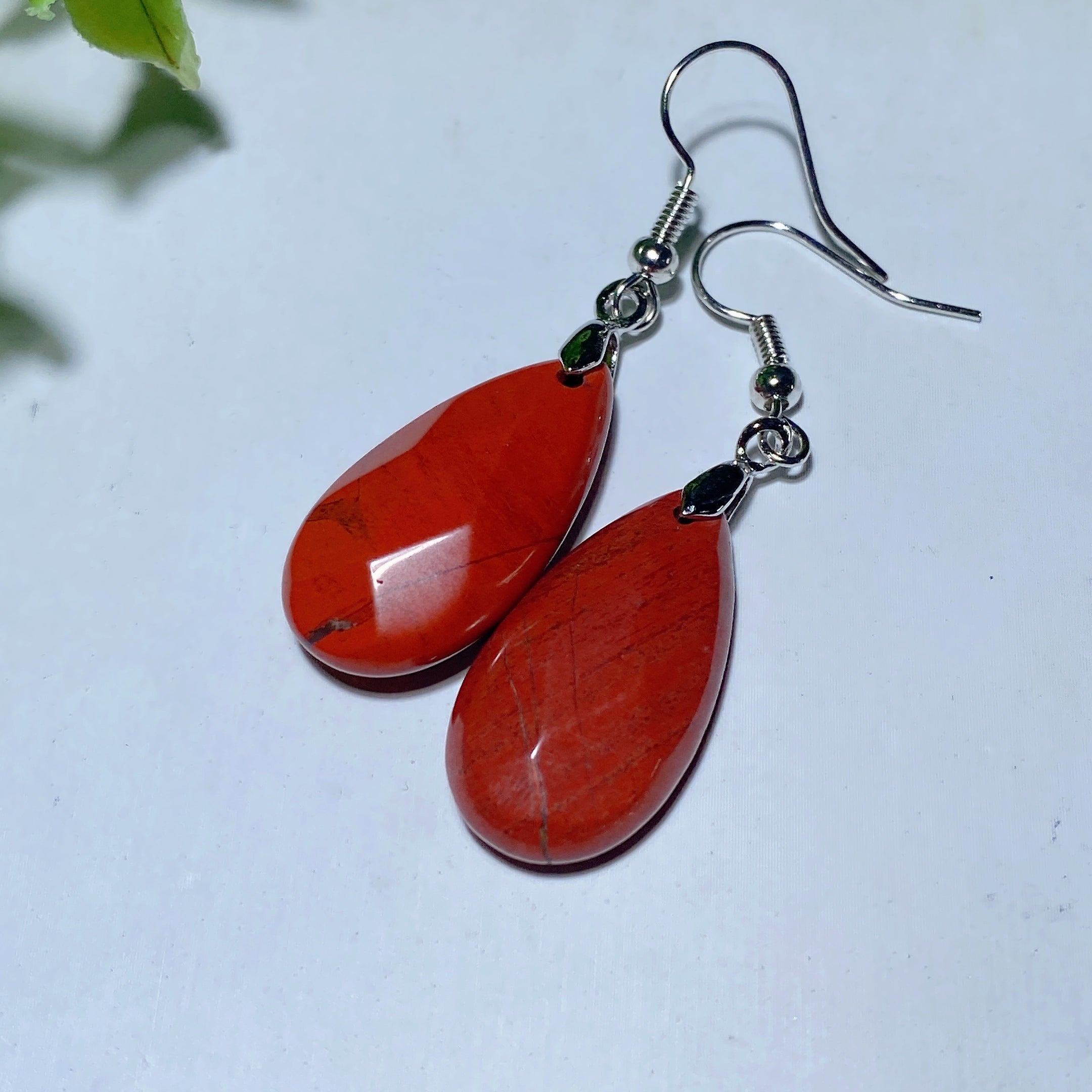 Mixed Crystal Faceted Spiritual Earrings 1 Inch Balance