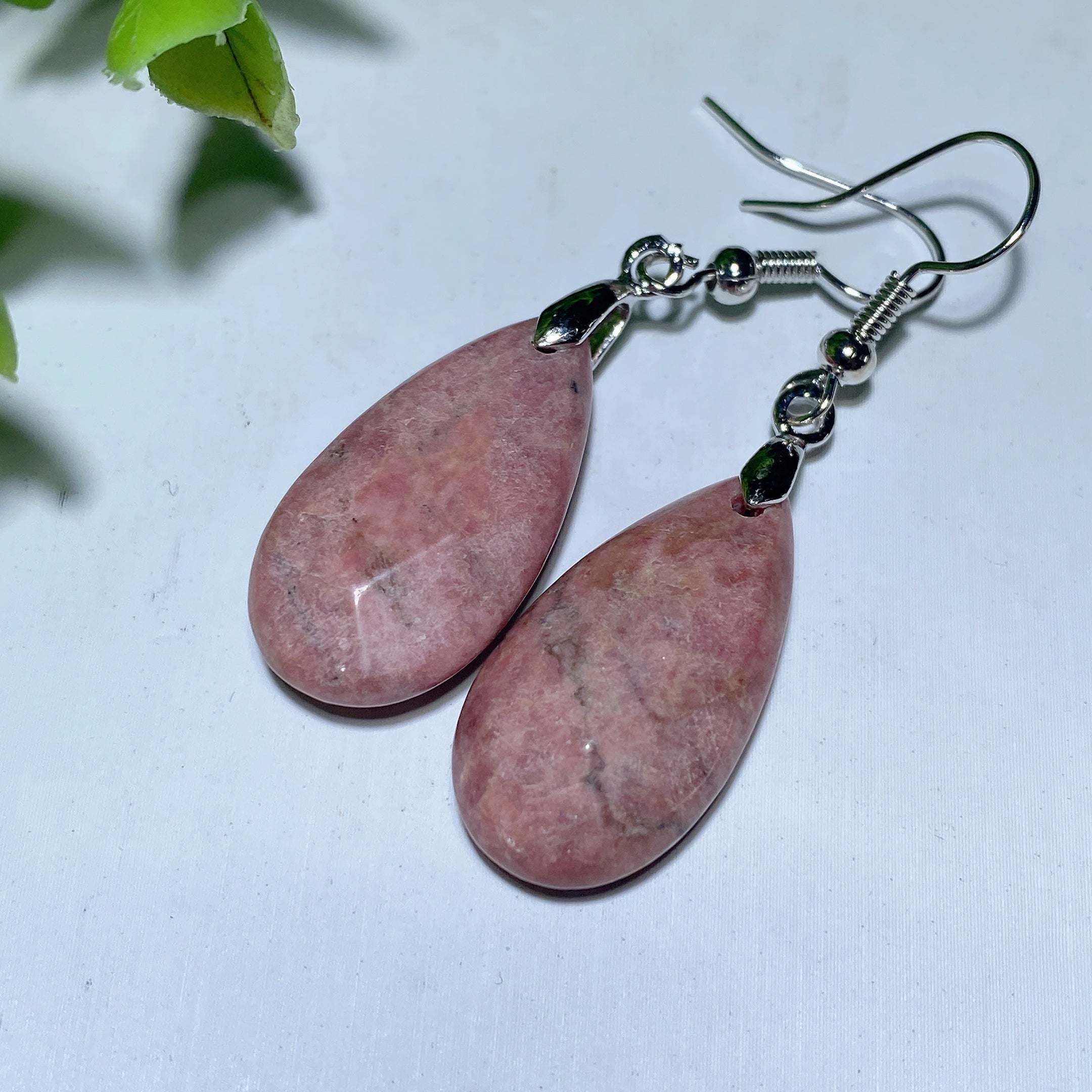 Mixed Crystal Faceted Spiritual Earrings 1 Inch Balance