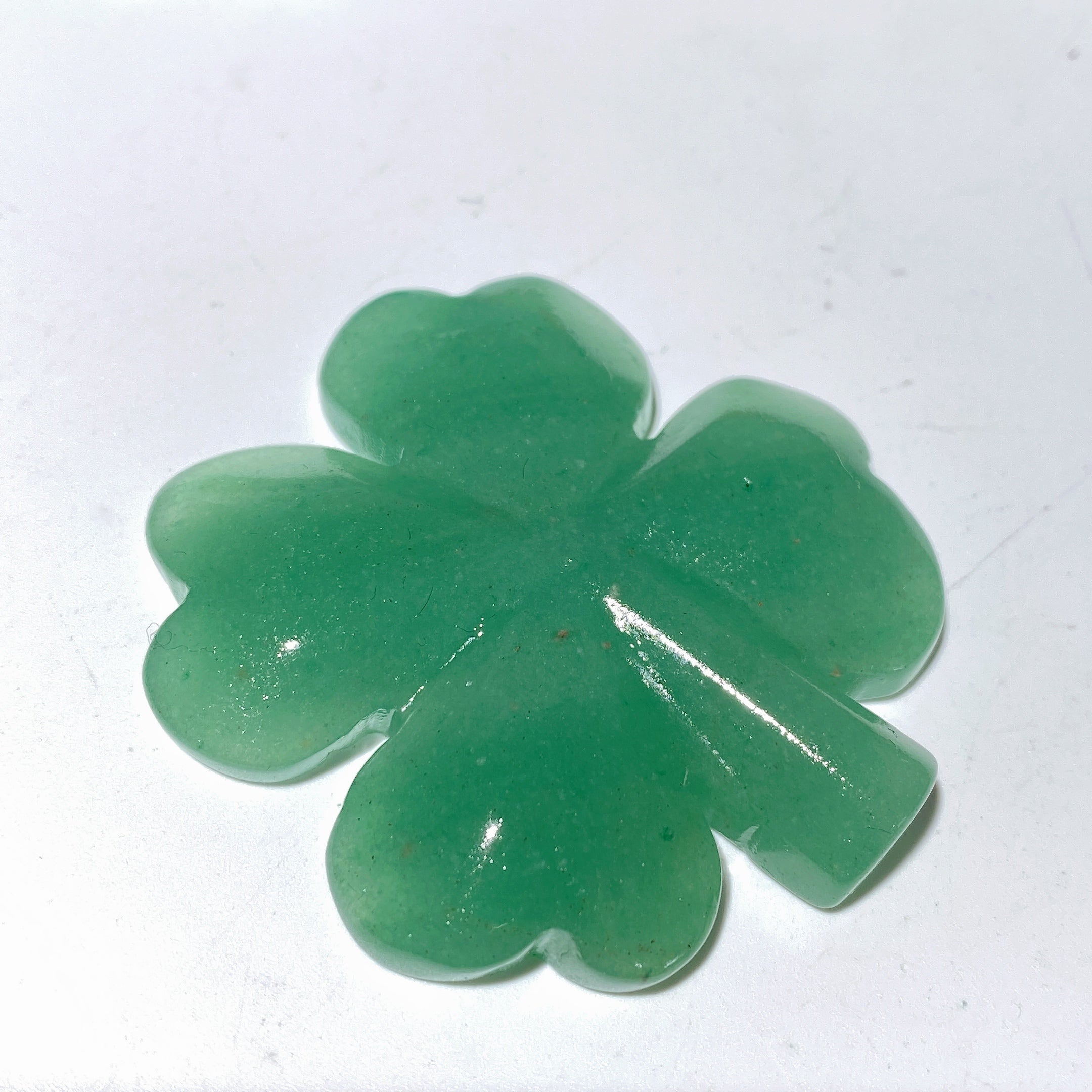 Mixed Crystal Four Leaf Clover Figurine 1.8-2.2 Inch for Healing