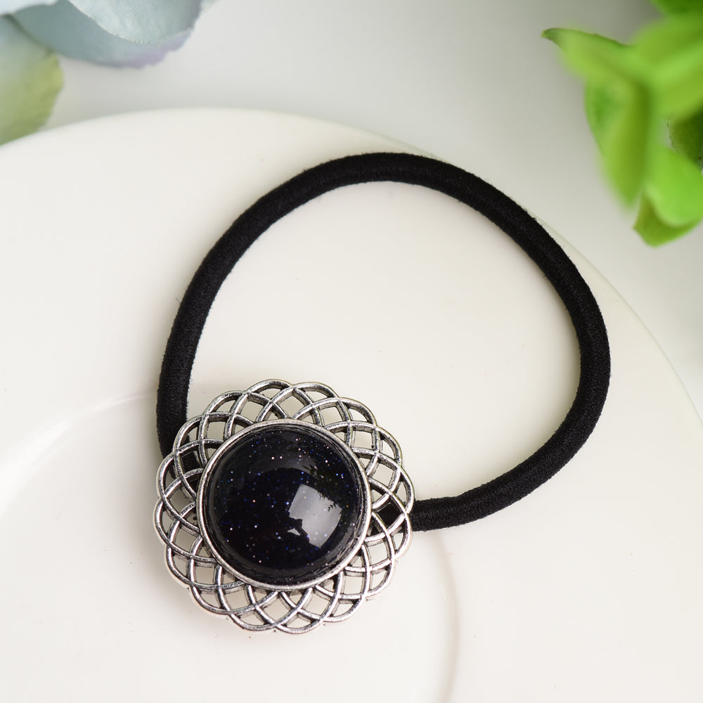 Mixed Crystal Healing Hairband with Spiritual Gemstones