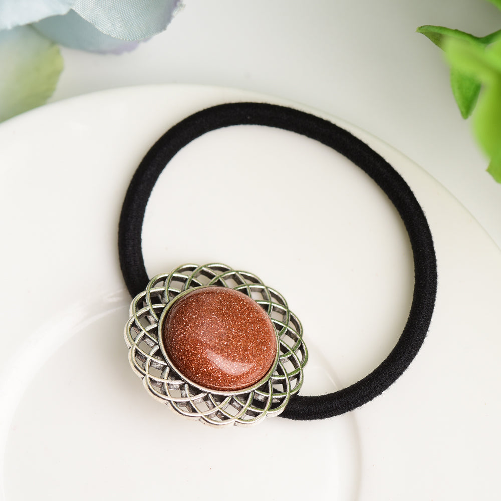 Mixed Crystal Healing Hairband with Spiritual Gemstones