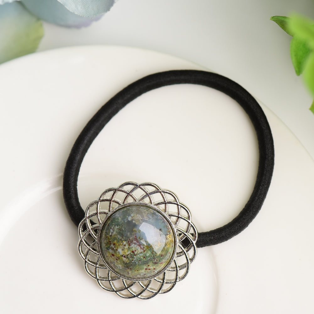 Mixed Crystal Healing Hairband with Spiritual Gemstones