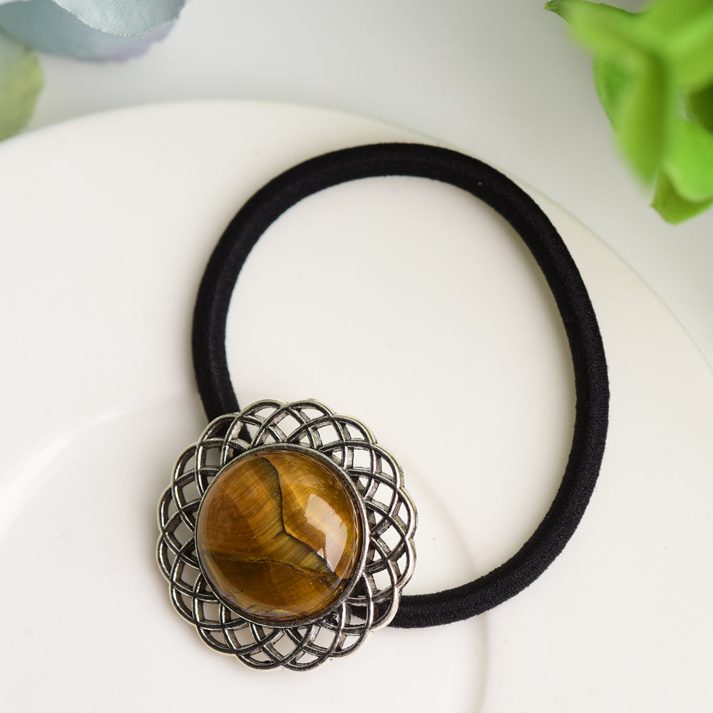 Mixed Crystal Healing Hairband with Spiritual Gemstones