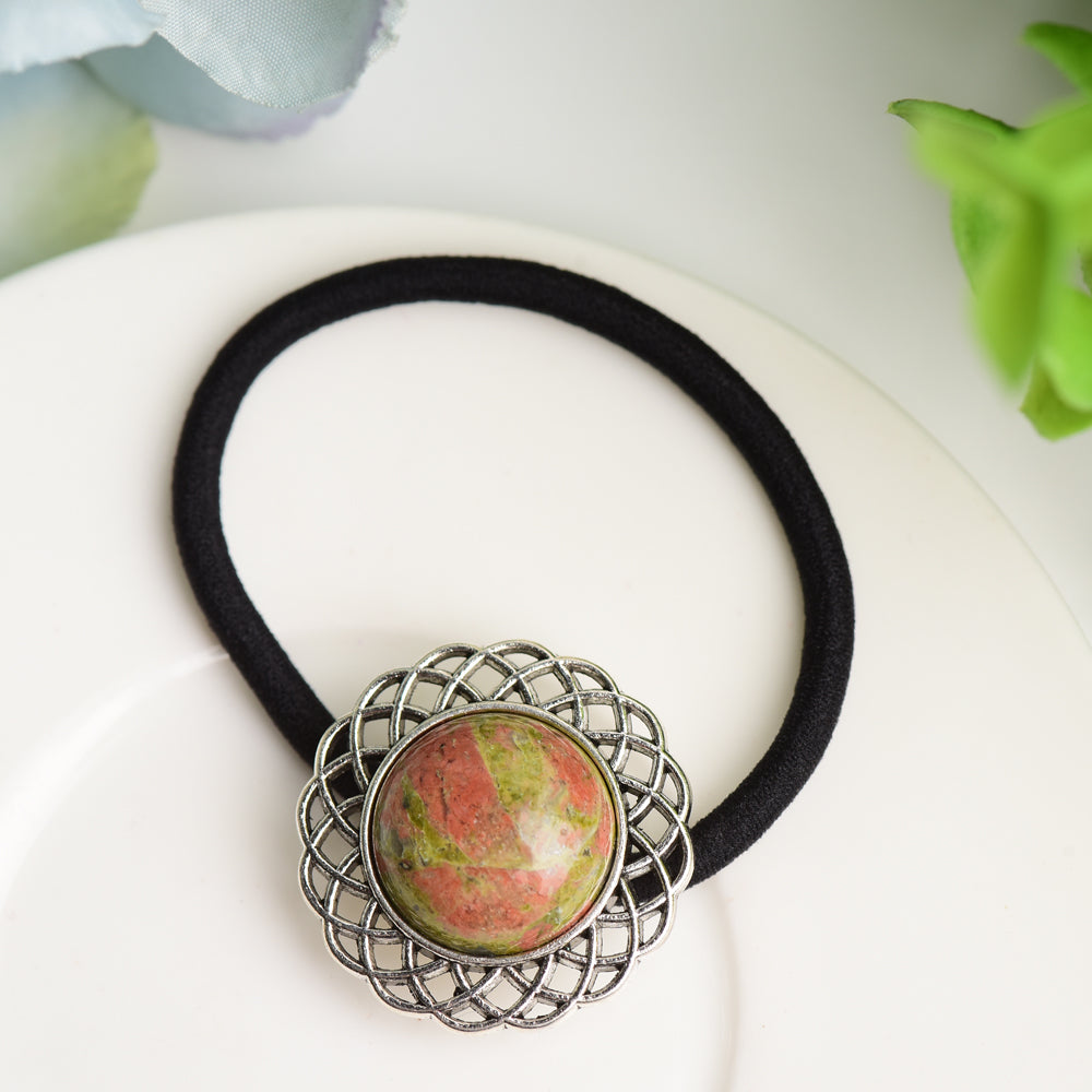 Mixed Crystal Healing Hairband with Spiritual Gemstones