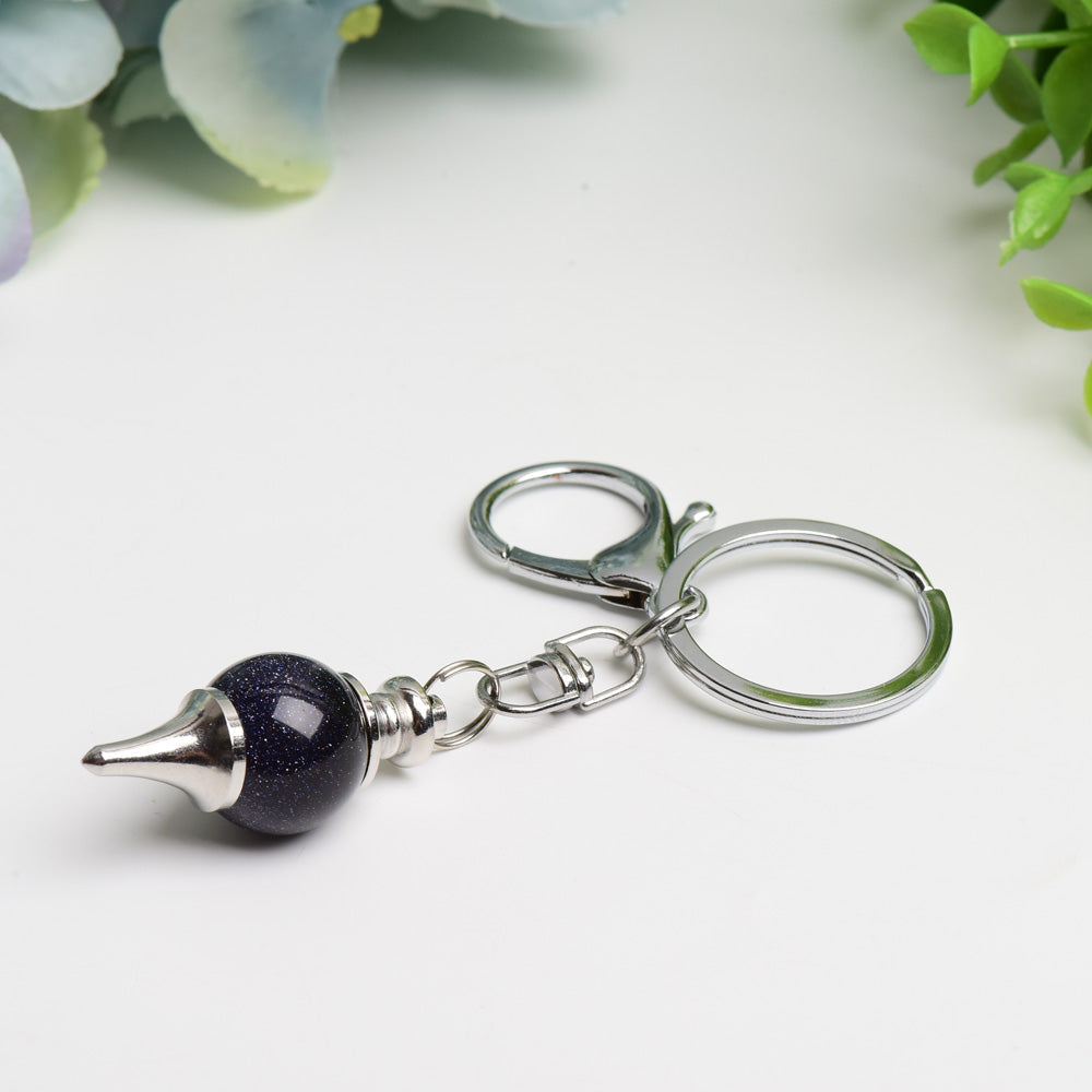 Mixed Crystal Healing Key Chain with Energy Stones