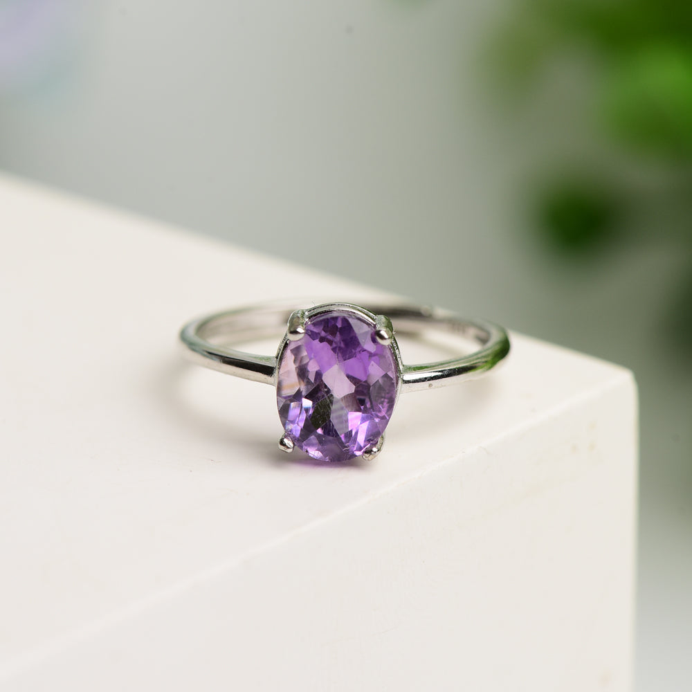 Mixed Crystal Healing Rings for Spiritual Protection