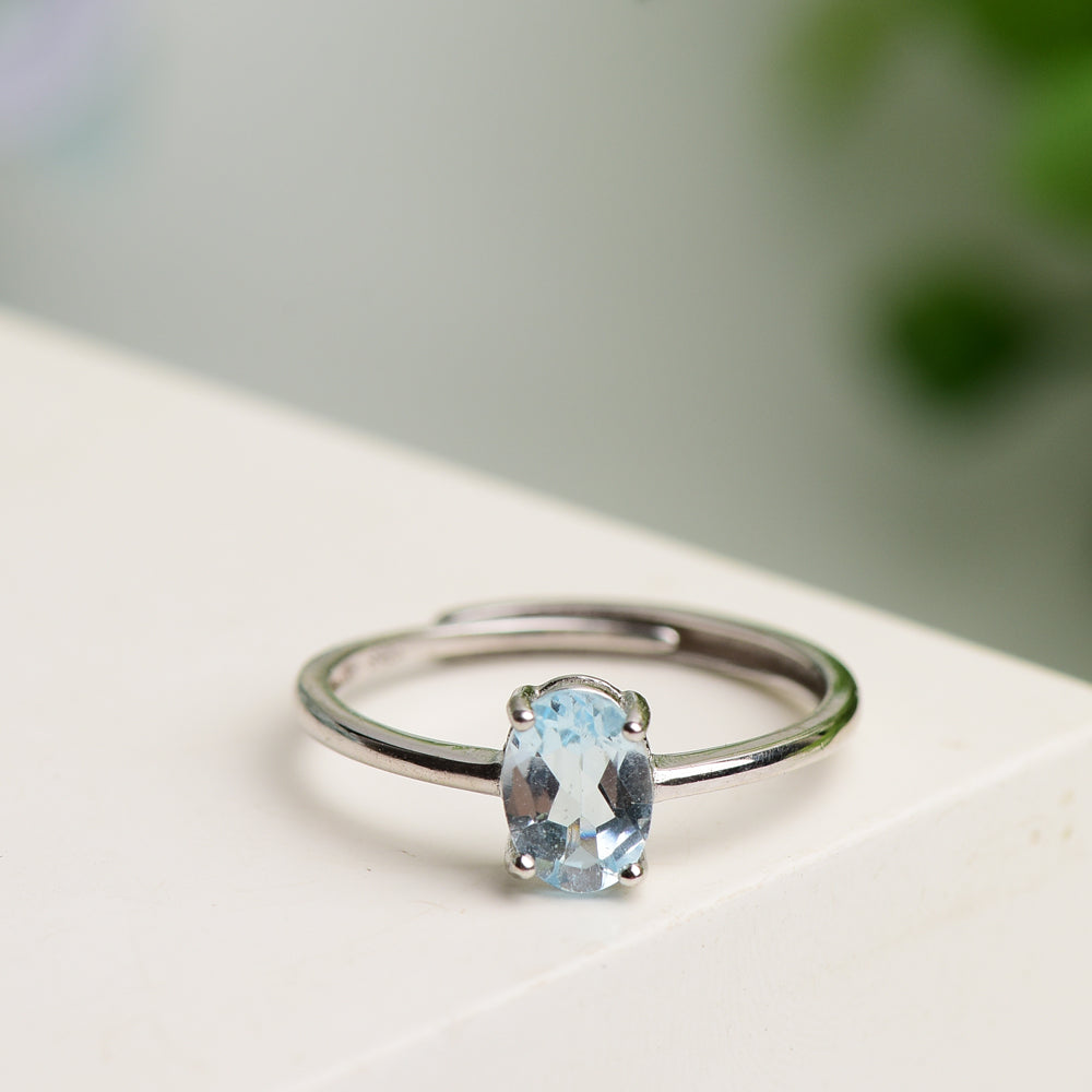 Mixed Crystal Healing Rings for Spiritual Protection