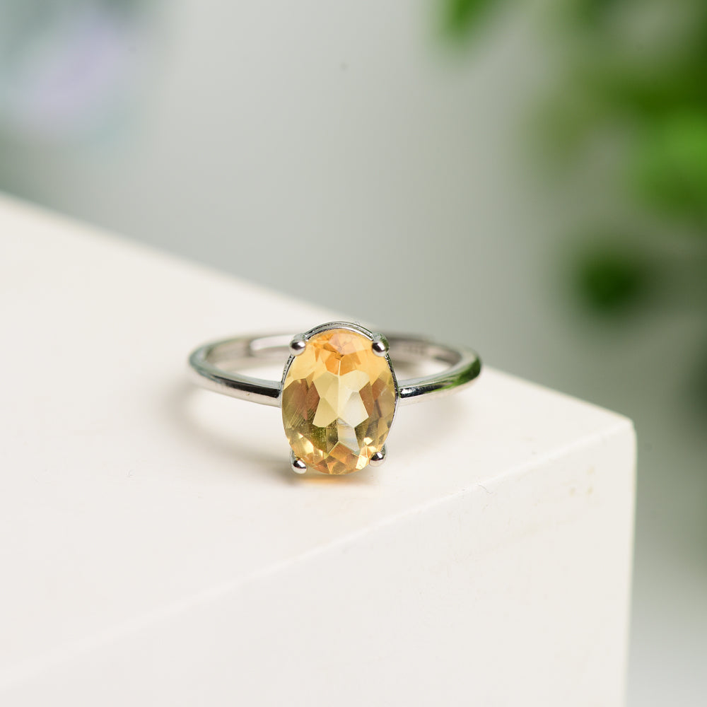 Mixed Crystal Healing Rings for Spiritual Protection