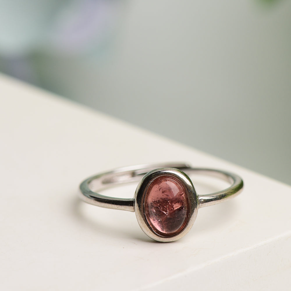 Mixed Crystal Healing Rings for Spiritual Protection