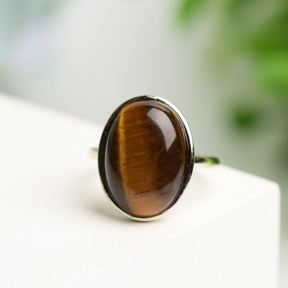 Mixed Crystal Healing Rings for Spiritual Protection