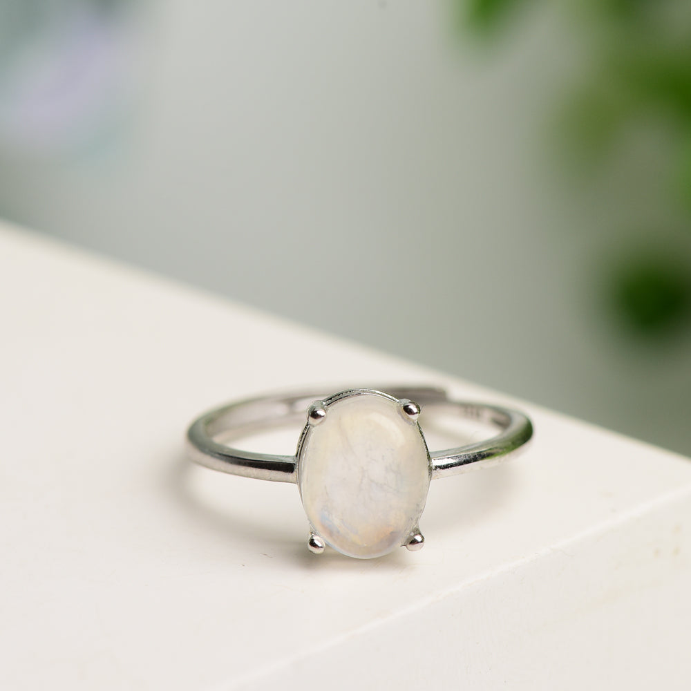 Mixed Crystal Healing Rings for Spiritual Protection