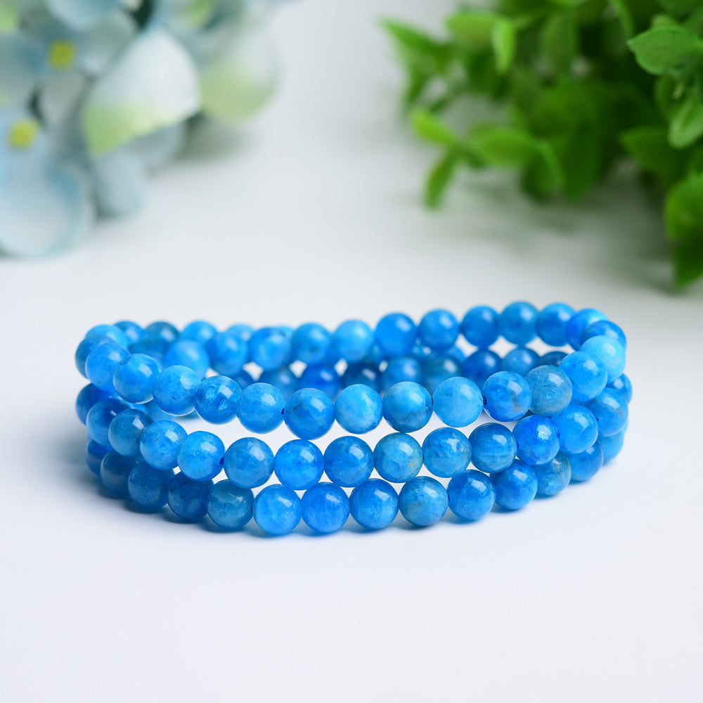 Mixed Crystal Spiritual Bracelet 6-8mm Healing Beads