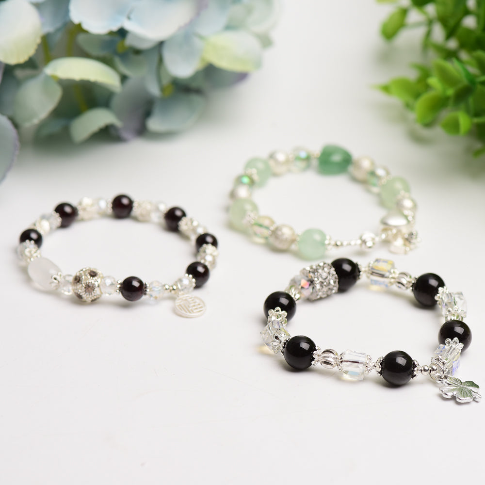 Mixed Crystal Spiritual Bracelet for Healing & Protection