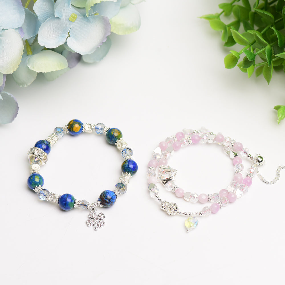 Mixed Crystal Spiritual Bracelet for Healing & Protection