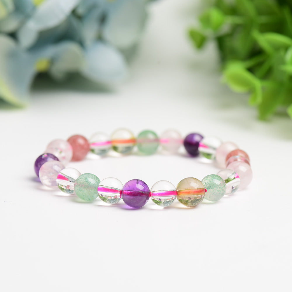 Mixed Crystal Spiritual Healing Bracelet for Energy & Protection