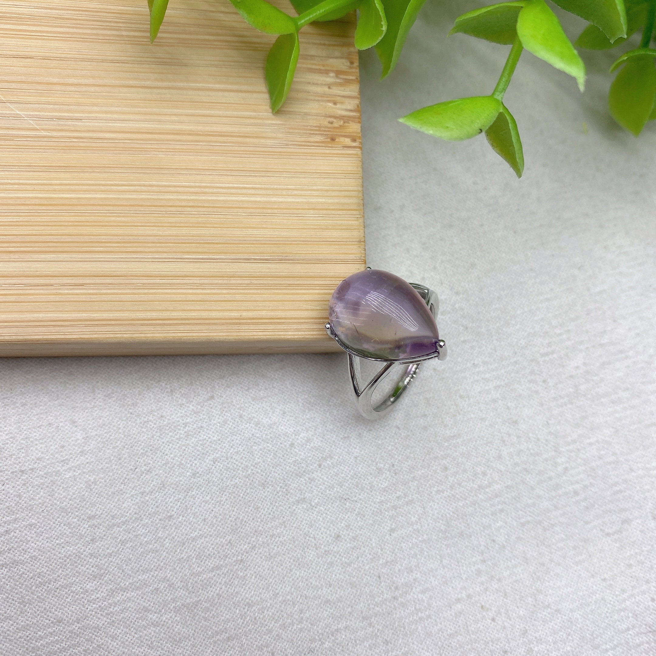 Mixed Crystal Spiritual Healing Ring - 2.3 Inch Size