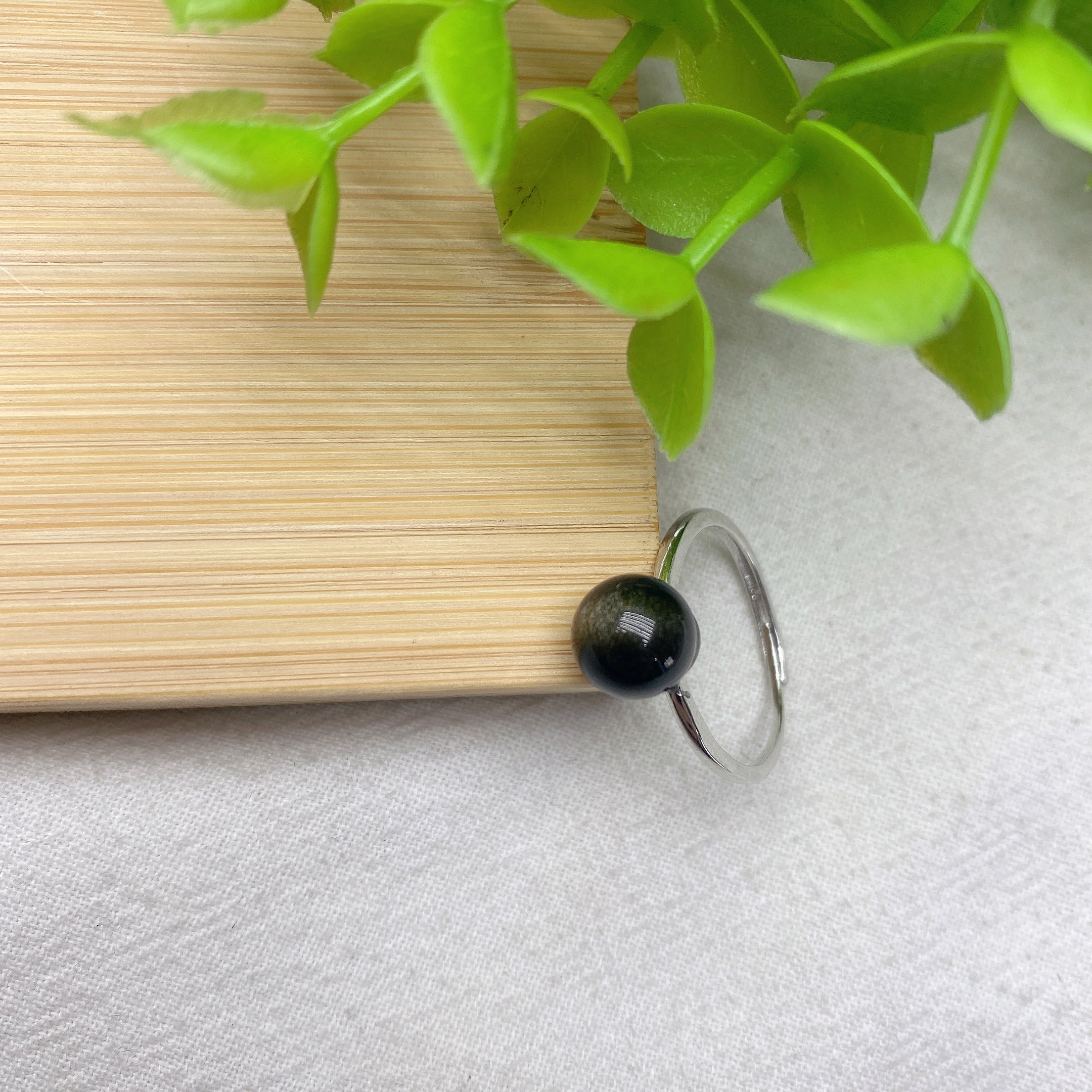 Mixed Crystal Spiritual Healing Ring - 2.3 Inch Size