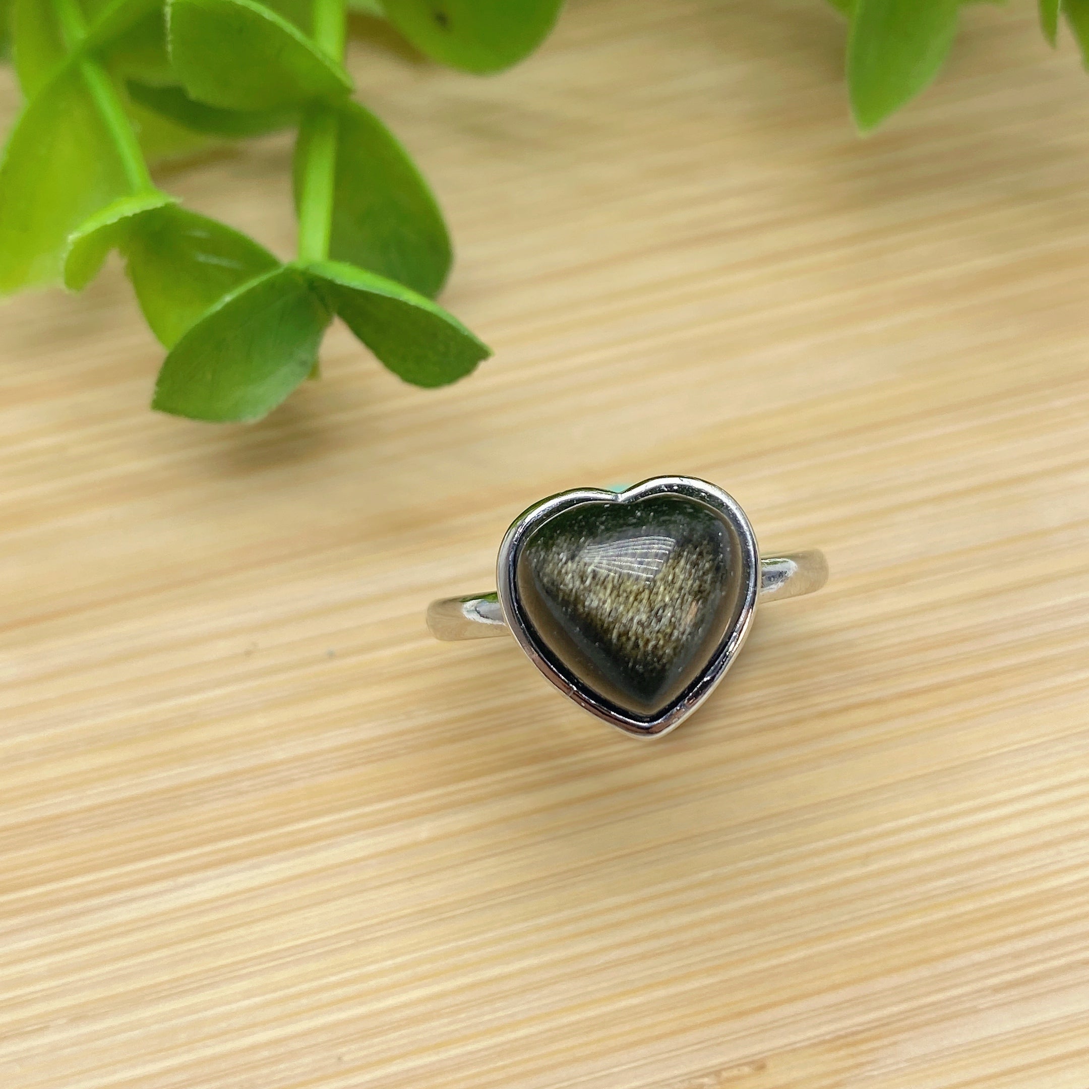 Mixed Crystal Spiritual Healing Ring - 2.3 Inch Size