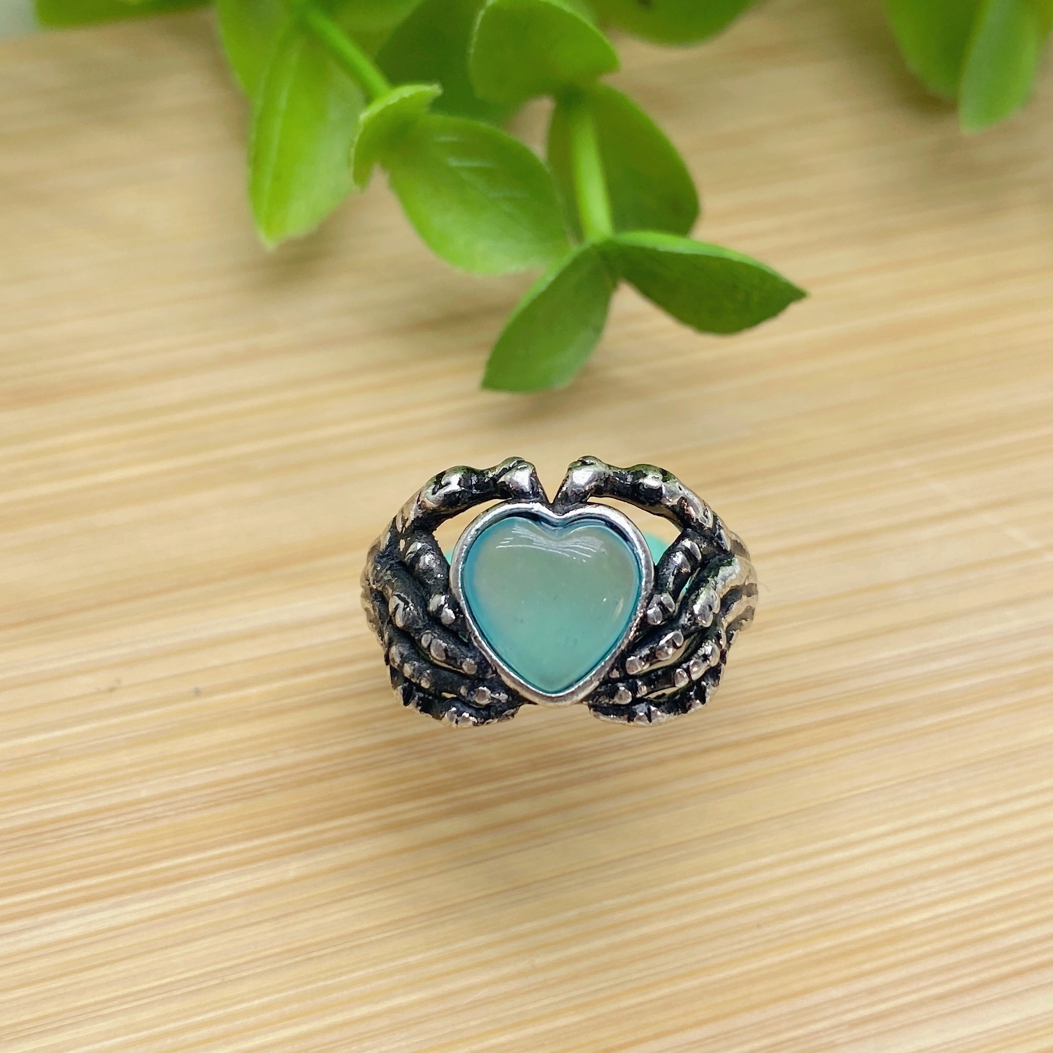 Mixed Crystal Spiritual Healing Ring - 2.3 Inch Size