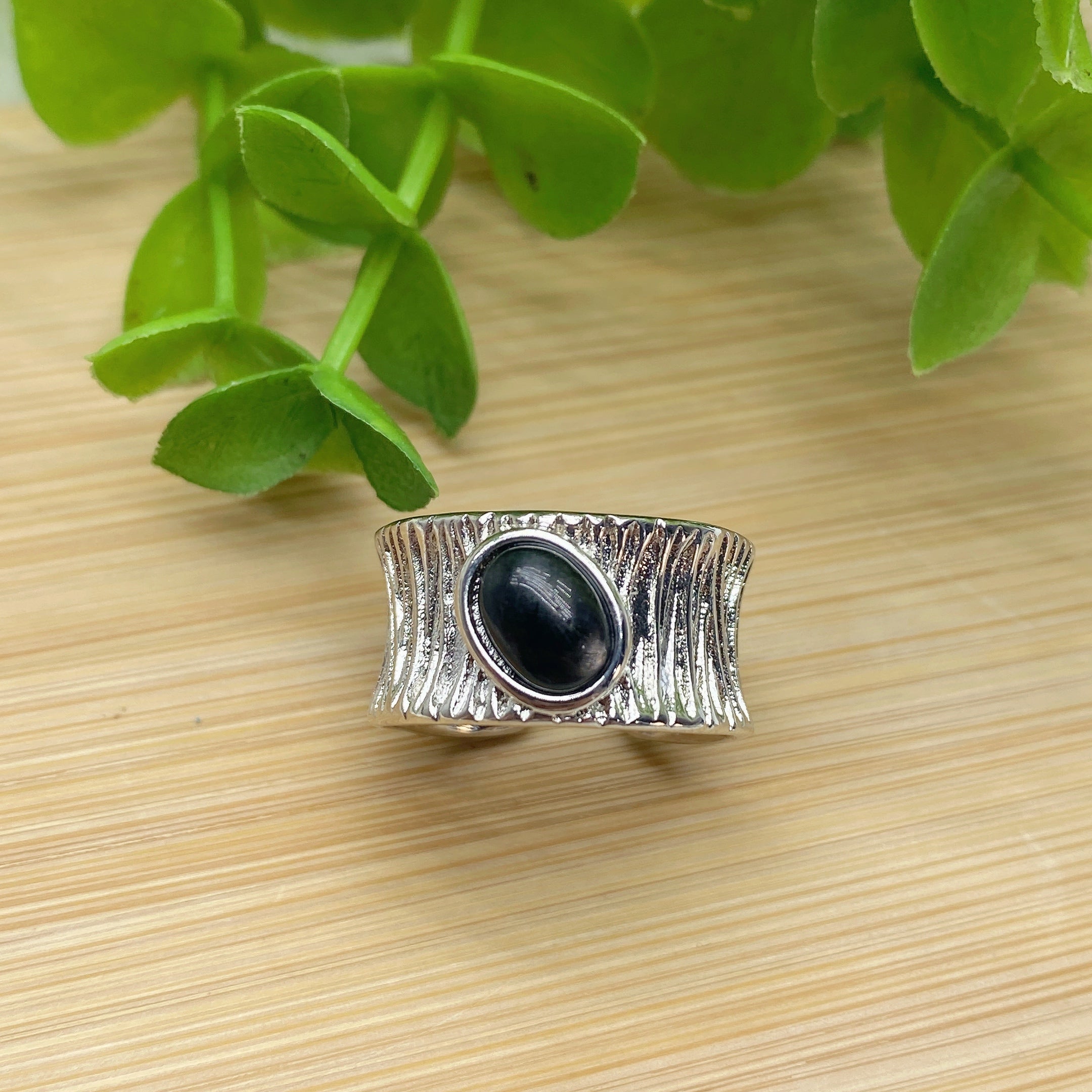 Mixed Crystal Spiritual Healing Ring - 2.3 Inch Size