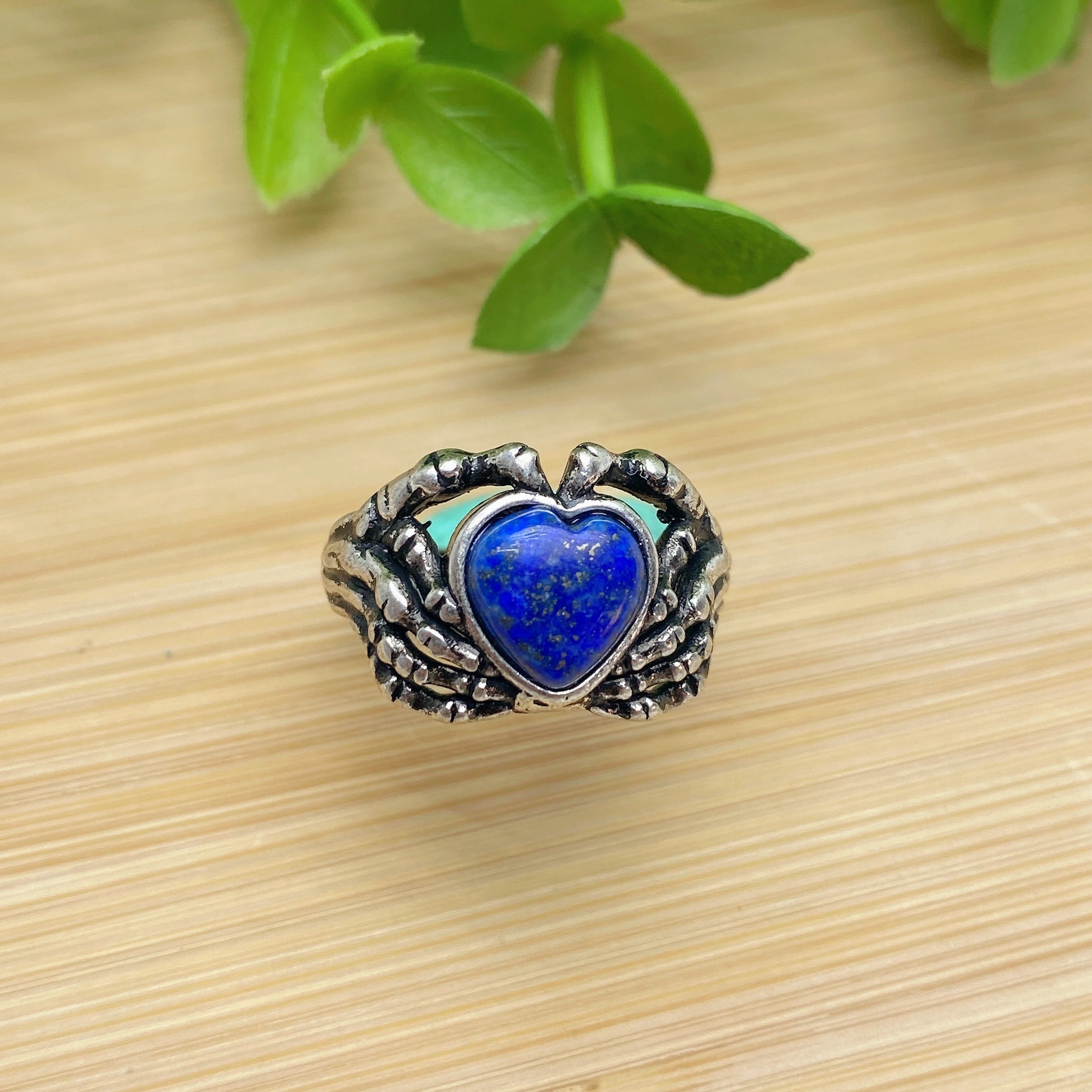 Mixed Crystal Spiritual Healing Ring - 2.3 Inch Size
