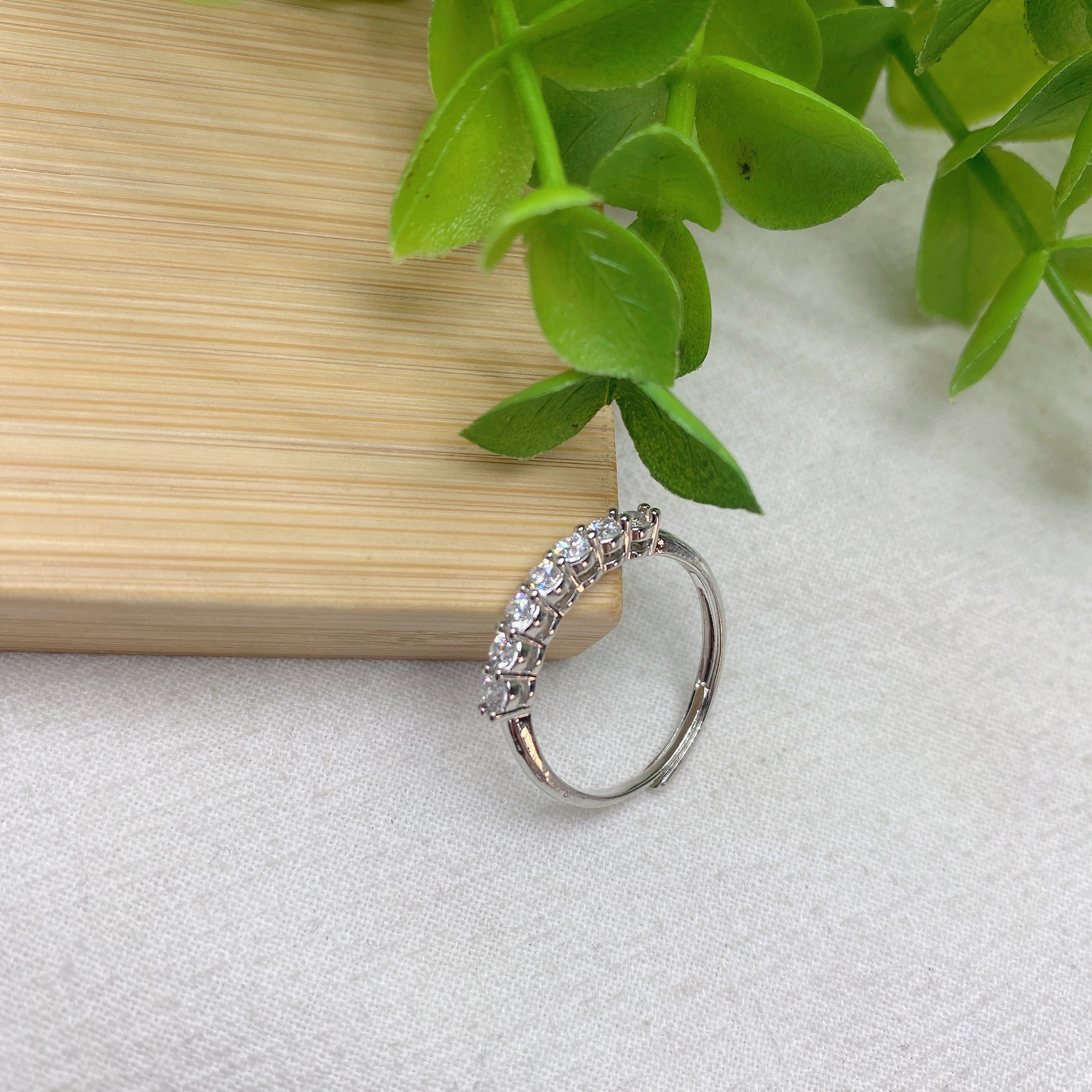 Mixed Crystal Spiritual Healing Ring - 2.3 Inch Size