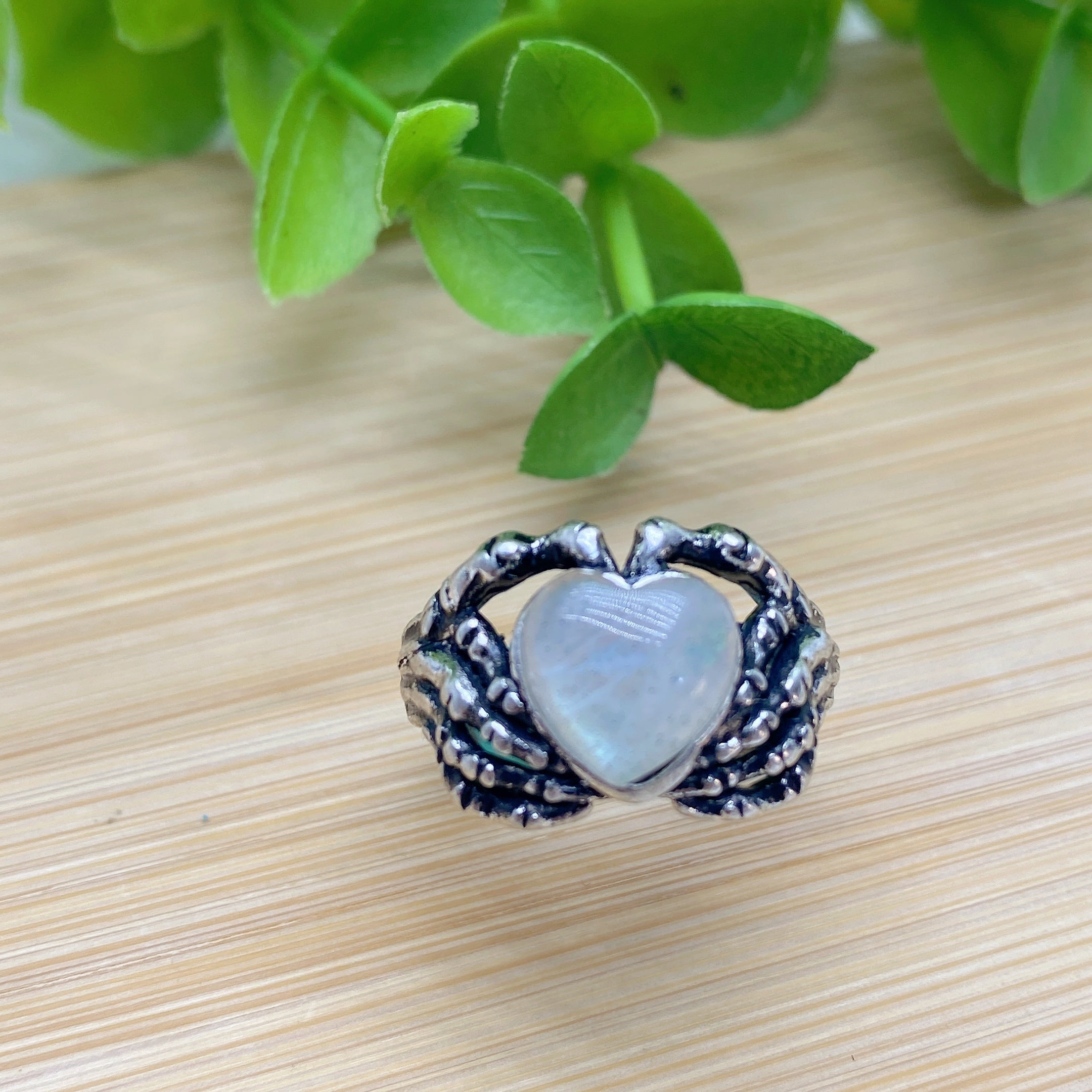 Mixed Crystal Spiritual Healing Ring - 2.3 Inch Size