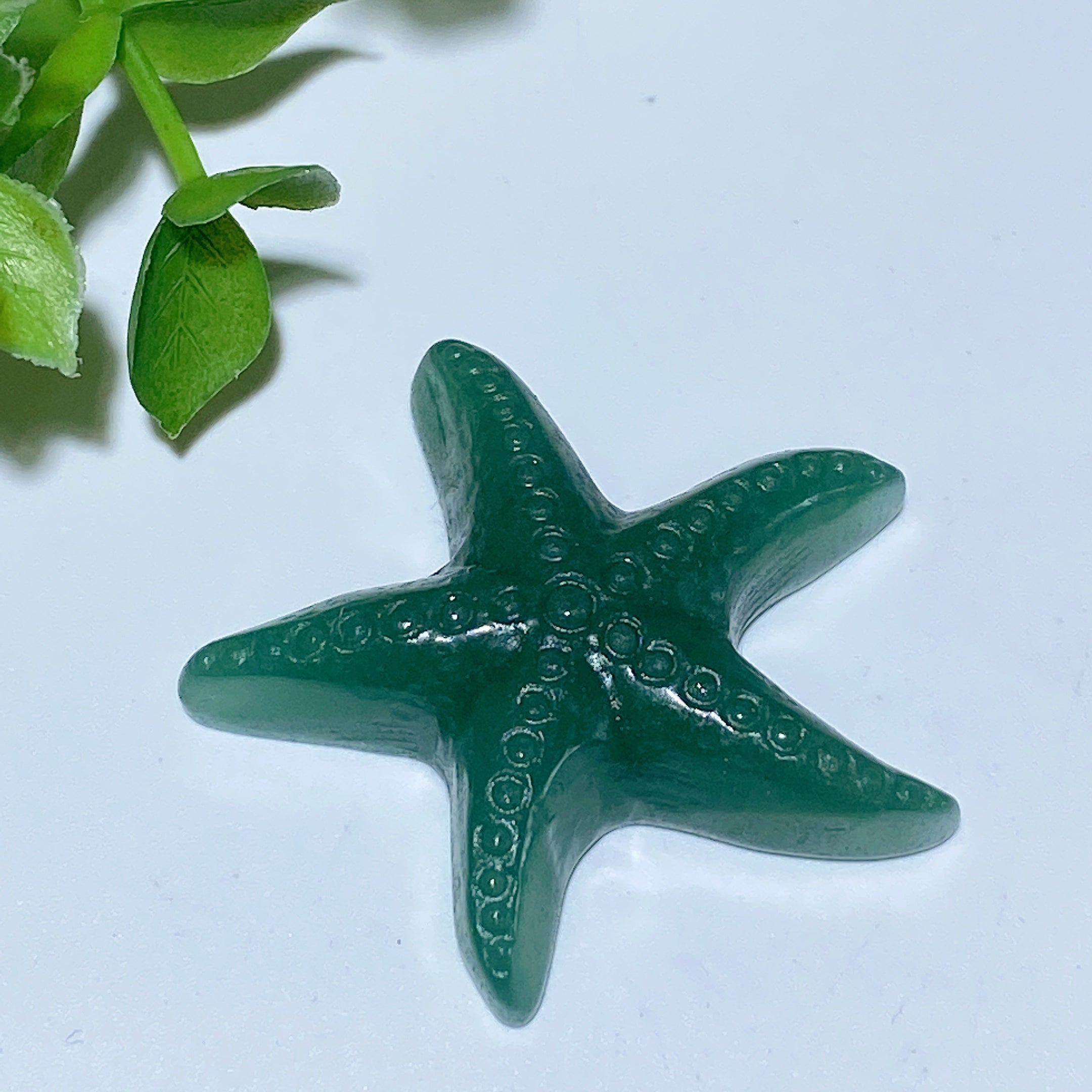 Mixed Crystal Starfish Carvings 1.4-1.7 inch Healing Crystal Animals