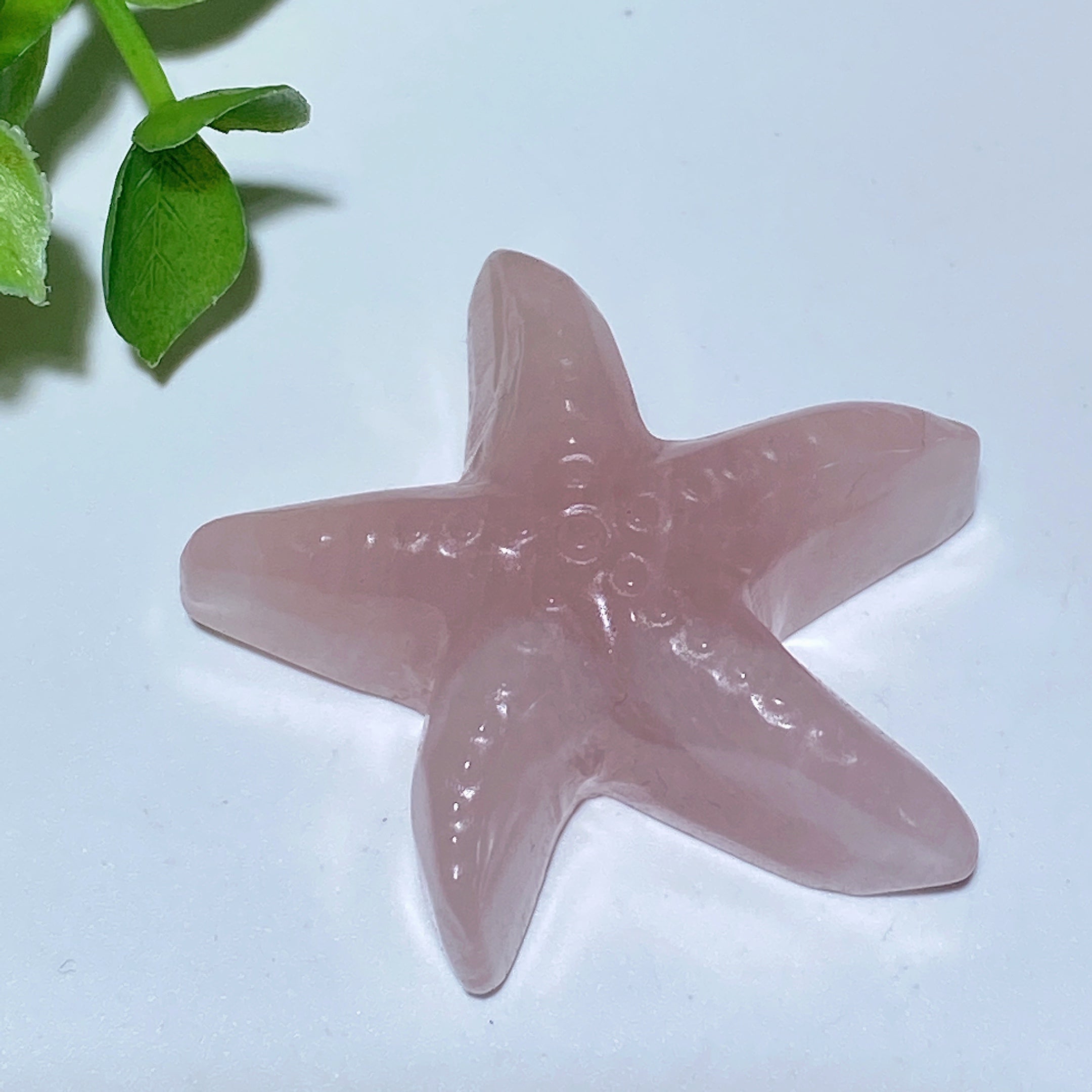 Mixed Crystal Starfish Carvings 1.4-1.7 inch Healing Crystal Animals