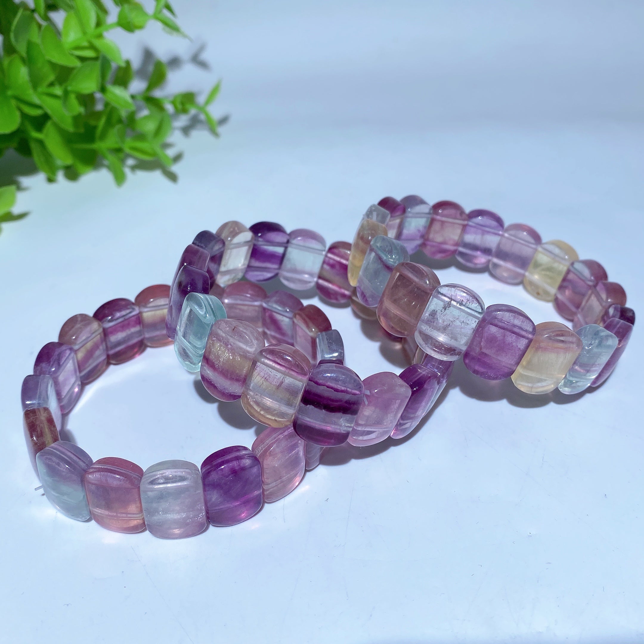 Multi-Stone Tiger Eye Crystal Healing Bangle 13-25mm