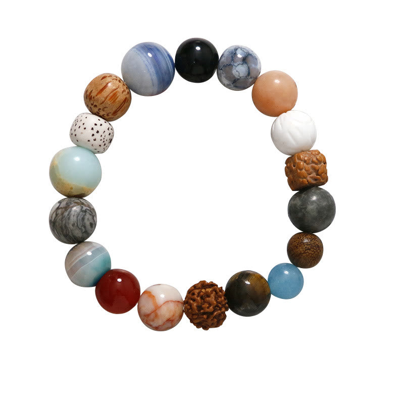 Natural Bodhi Seed Spiritual Bracelet for Protection & Wisdom