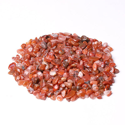 Natural Carnelian Chips 5-9mm Crystal Decoration