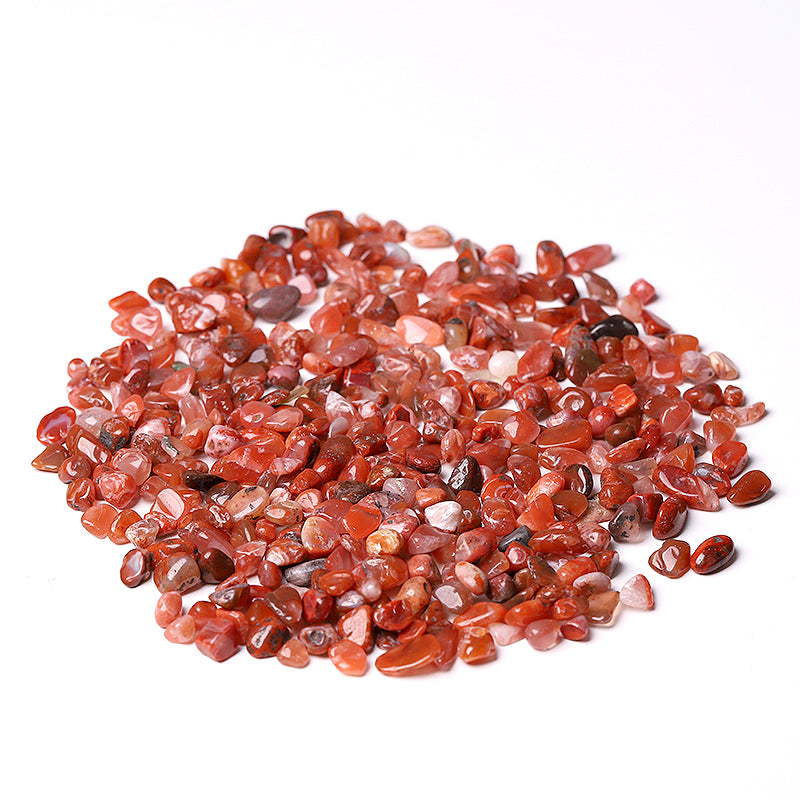 Natural Carnelian Chips 5-9mm Crystal Decoration
