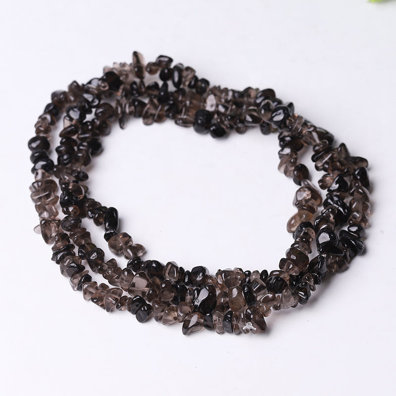 Natural Crystal Chips String 32 Inch | DIY Tumbled Stones