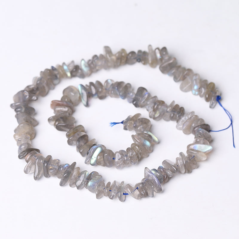 Sky Blue Stone Crystal Necklace for Spiritual Protection